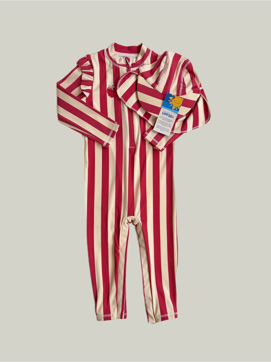 New With Tags George Swim Onesie + Hat 3 to 4 Years