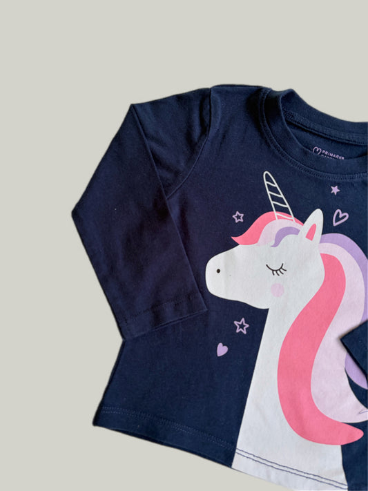 Like New Primark Cares Cotton Long Sleeve T-Shirt