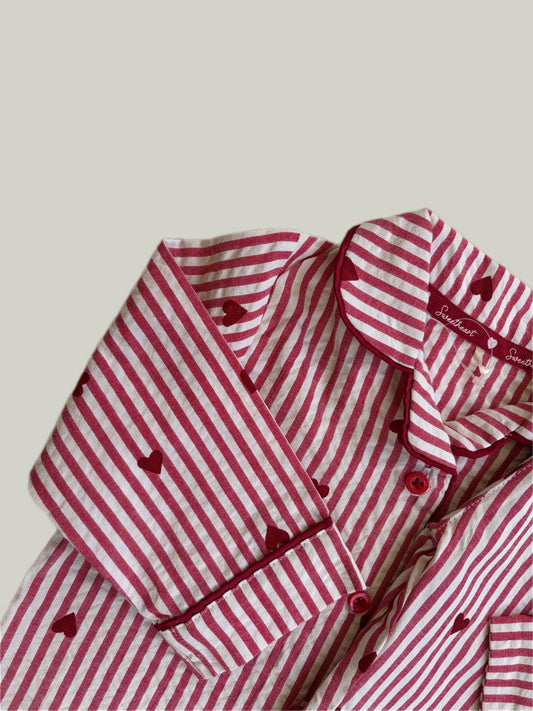 Brand New George Cotton Baby Girl Pyjamas