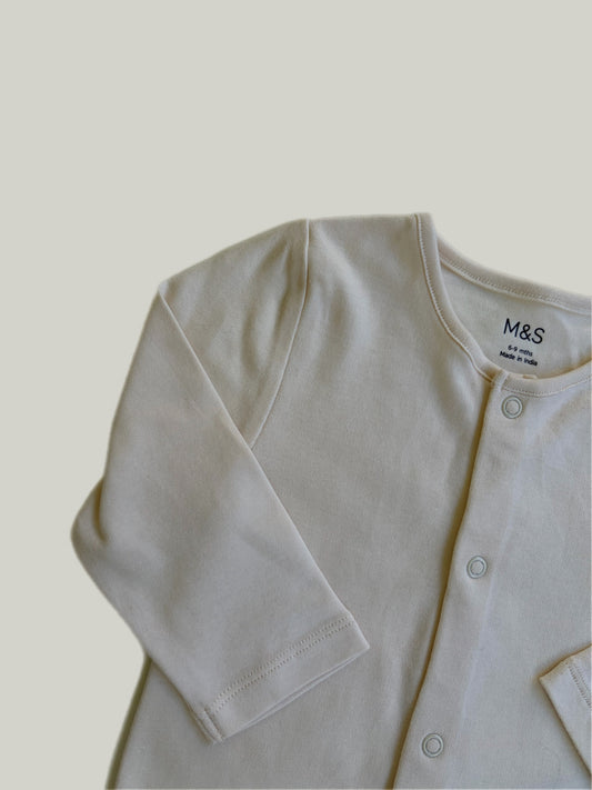 Brand New M&S Cotton Onesie