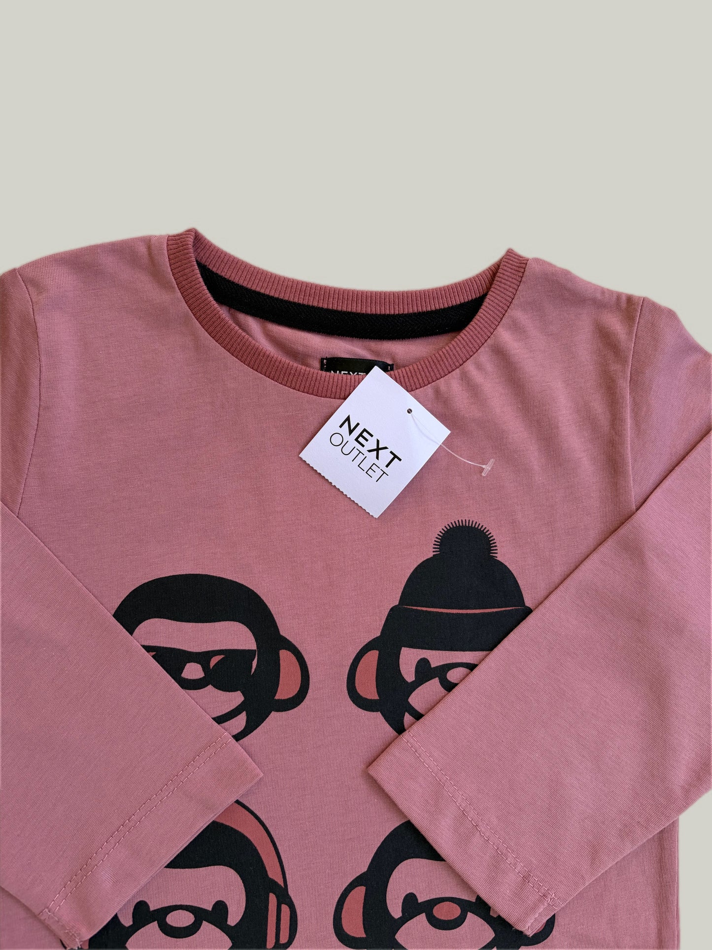 Brand New Next Cotton Long- sleeve T-Shirt
