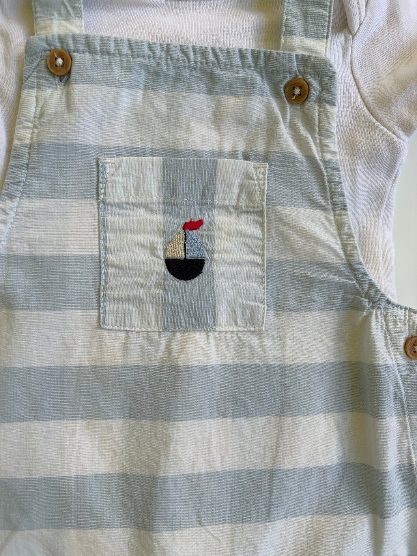 Like New George Cotton Dungarees