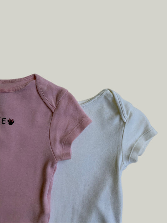 Like New Primark Care Cotton Bodysuits 2 Pack