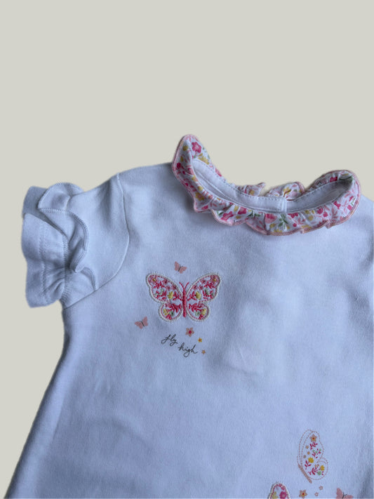 Brand New Little Nutmeg Baby Girl Floral Set