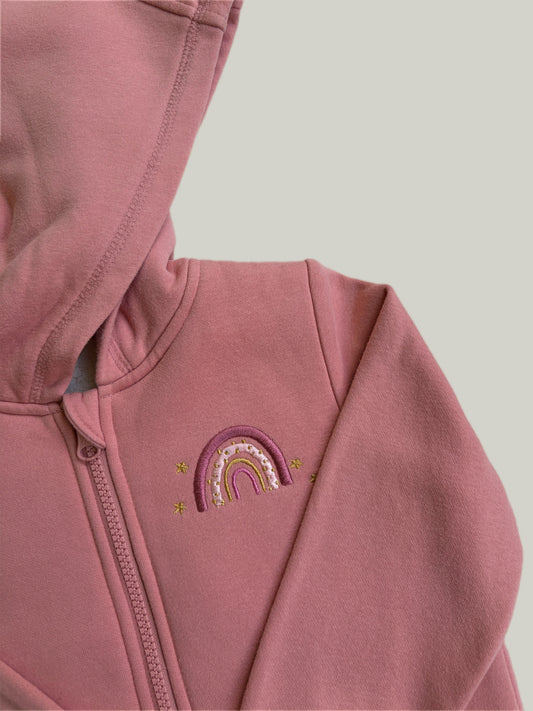 Brand New George Zip-through Hoodie