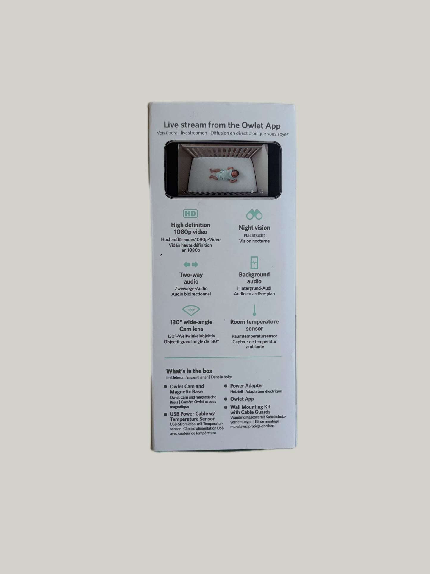 Like New Owlet Baby Monitor - Cam 1