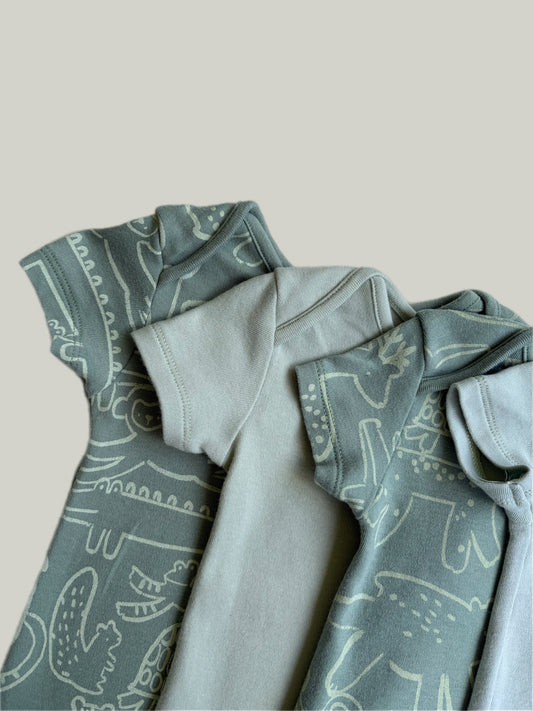 Brand New George Cotton Bodysuits 4 Pack