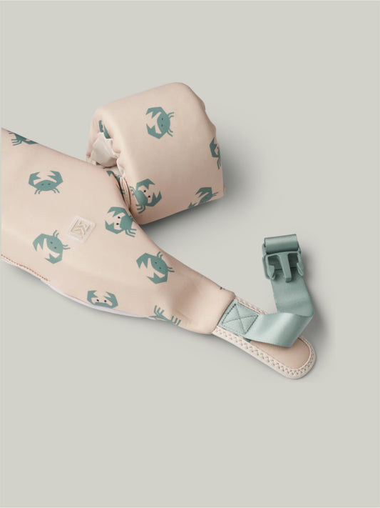 Brand New Liewood Printed Swim Belt - Crab/Sandy