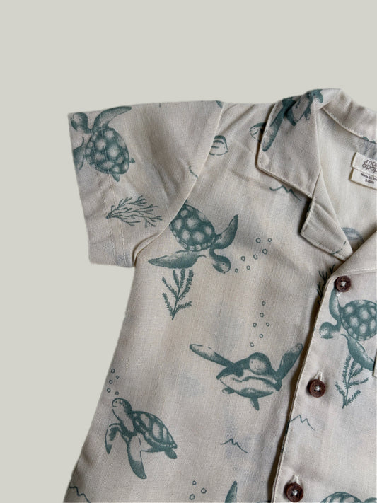 New With Tags Mamas & Papas Linen Summer Set