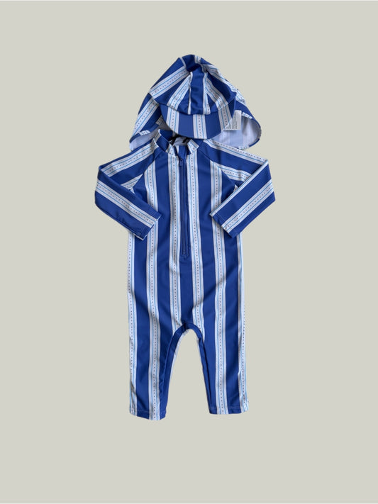 New With Tags George Swim Onesie With Hat 6 to 9 Months