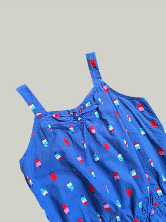 Brand New Cat & Jack Cotton Romper 10 to 12 Years