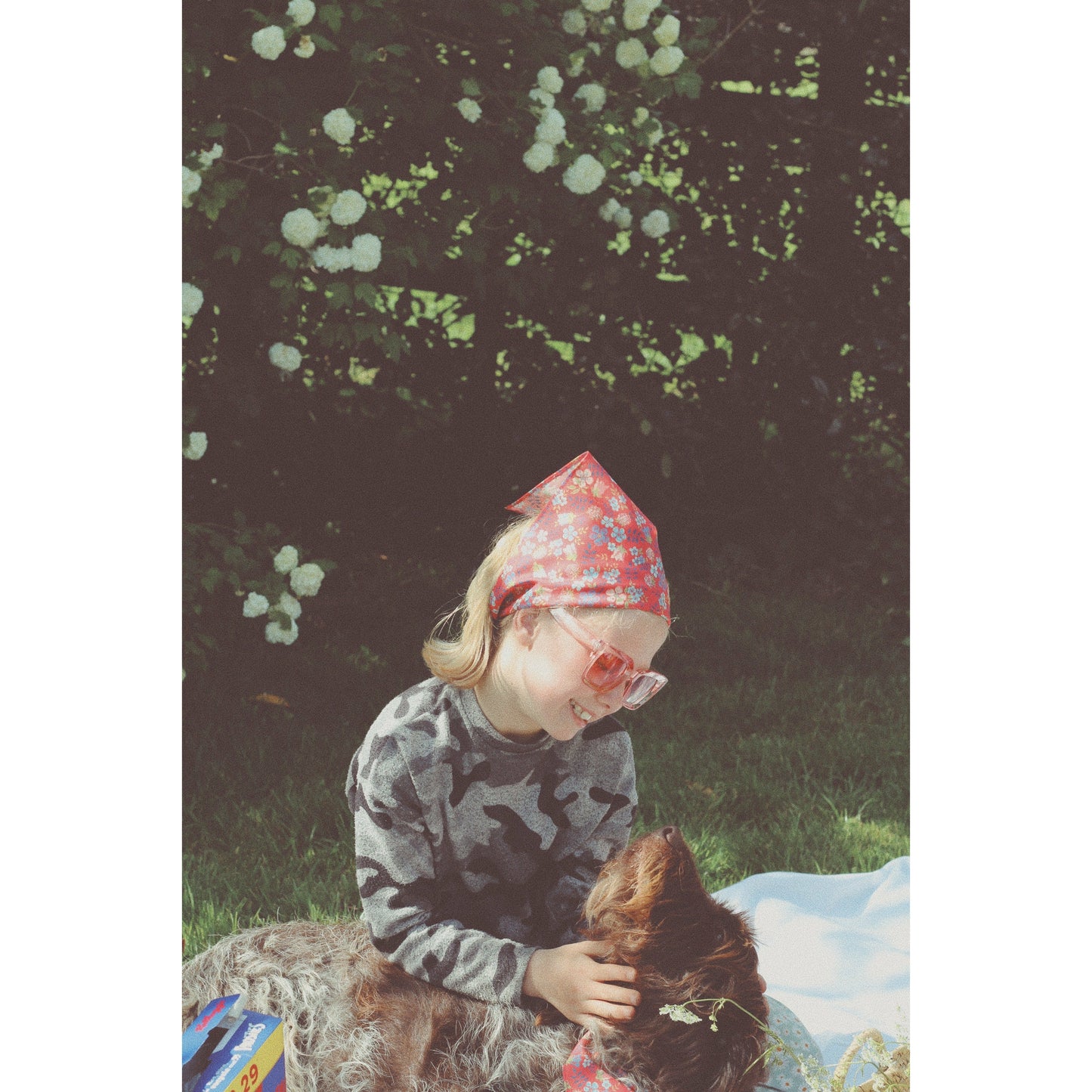 Kids 100% Cotton Headscarf 'Charlotte' made in Kenya