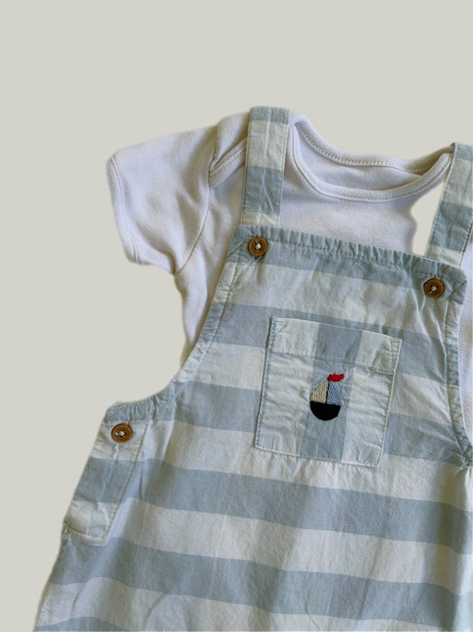 Like New George Cotton Dungarees