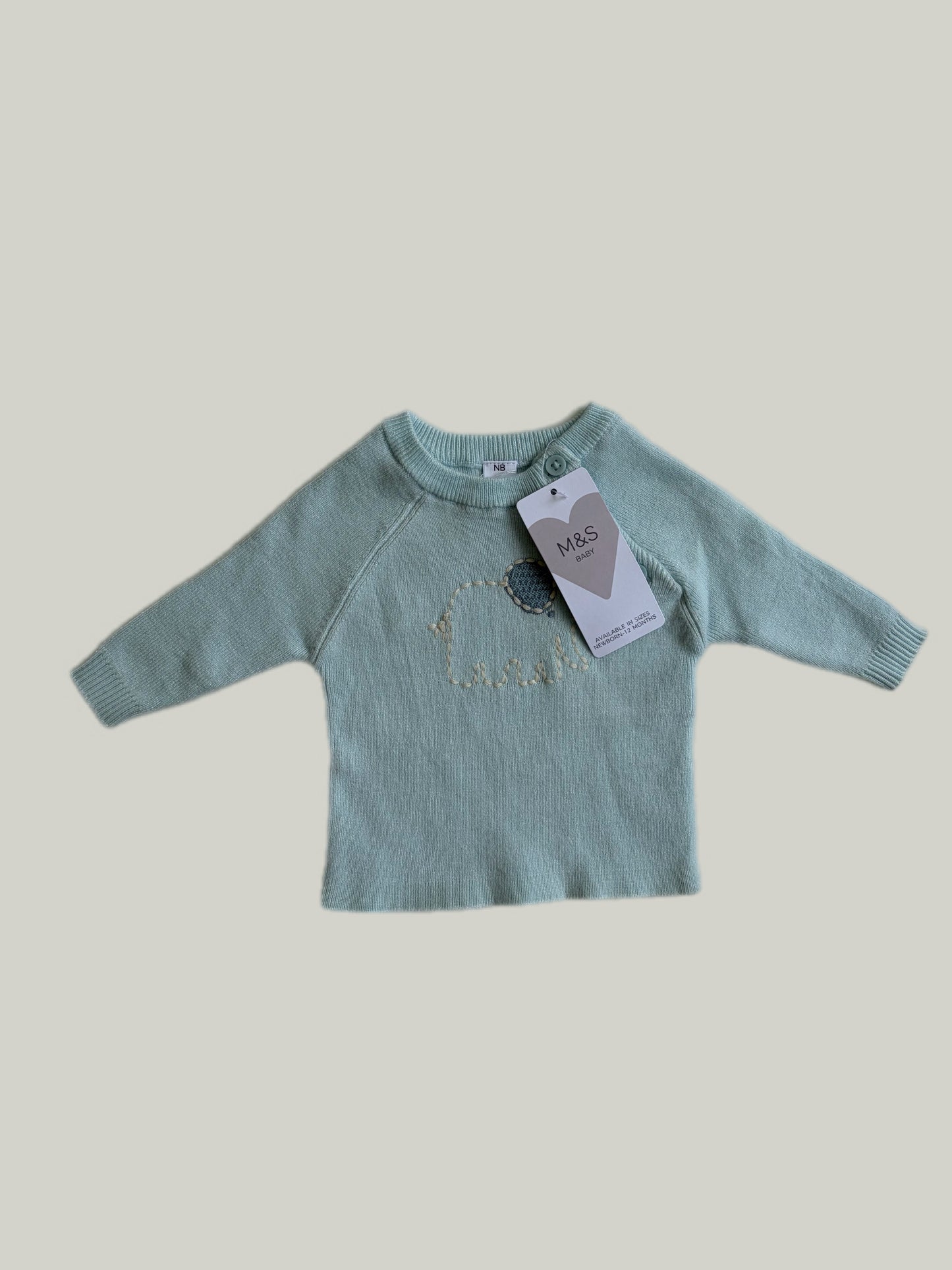 Brand New M&S Newborn Jumper