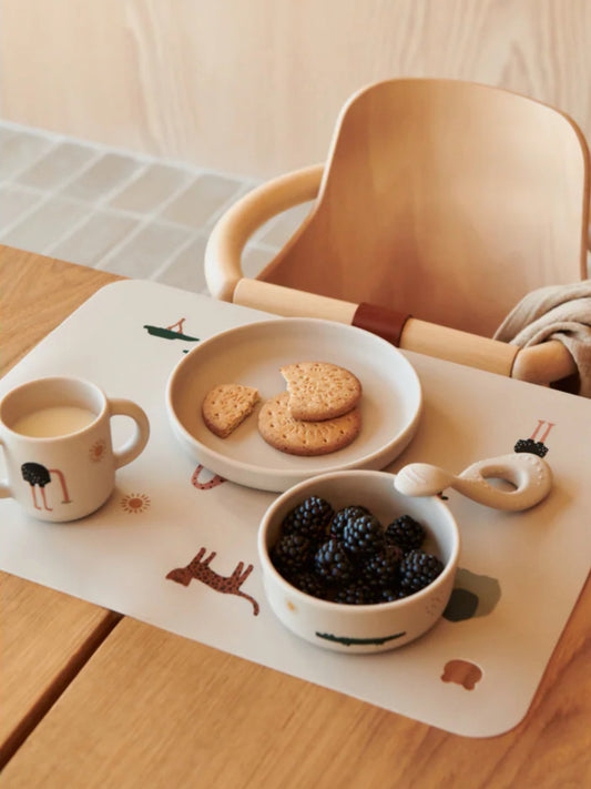 Brand New Liewood Viví Printed Tableware Set