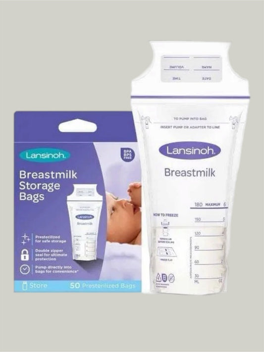 Brand New Lansinoh Breastmilk Storage bags 50 pieces