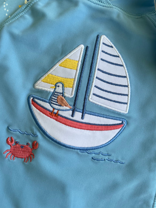 Jojo Maman Bebe Swimsuit 0 to 6 months