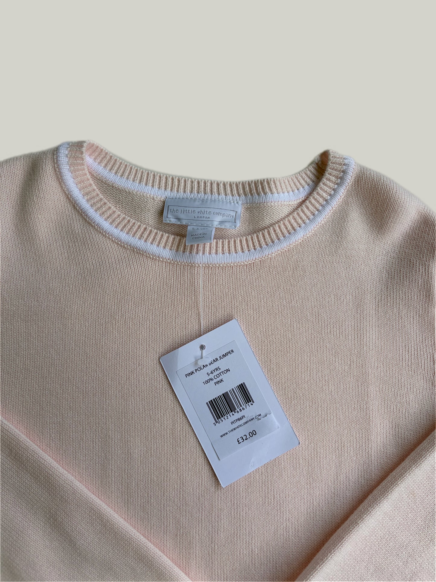 Brand New Little White Company London Jumper