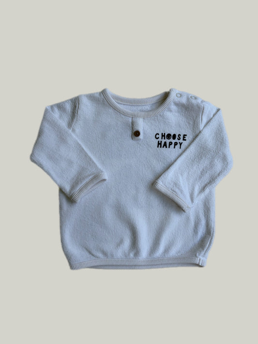 Brand New George Cotton Long Sleeve T-Shirt
