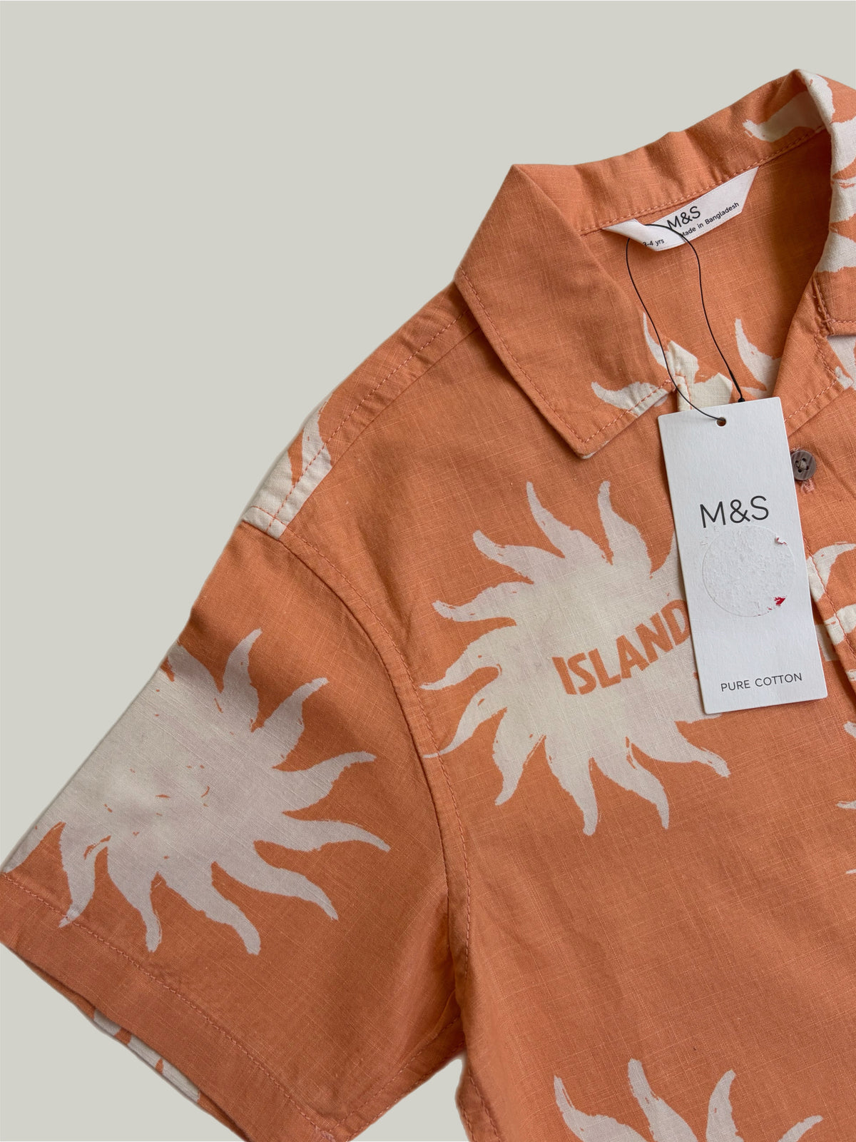 New With Tags M&S Shirt 3 to 4 Years