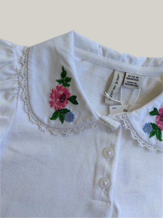 Brand New Janie & Jack Cotton Set