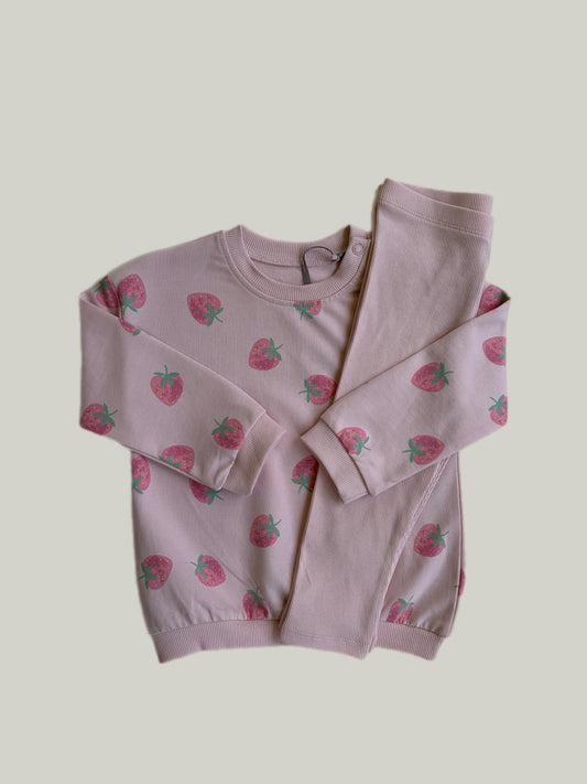 Brand New TU Baby Girl Strawberry Set