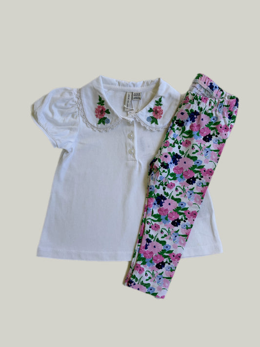 Brand New Janie & Jack Cotton Set