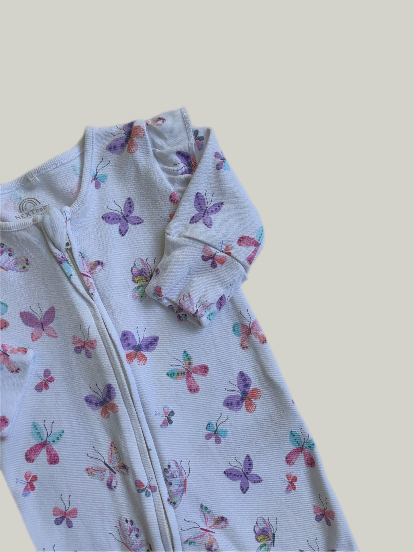 Good Condition Next Baby Cotton Onesie