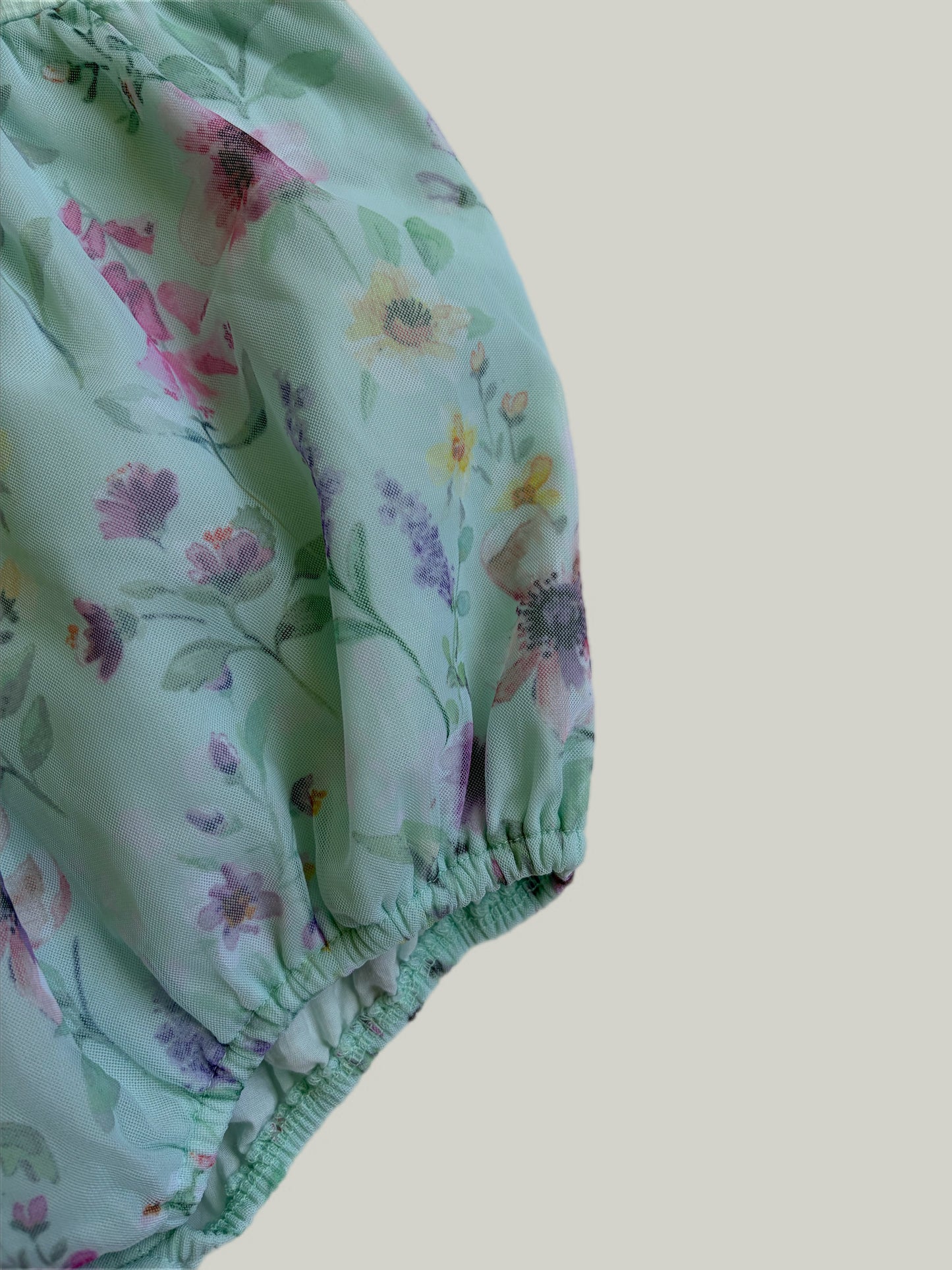 Like New Next Baby Floral Romper
