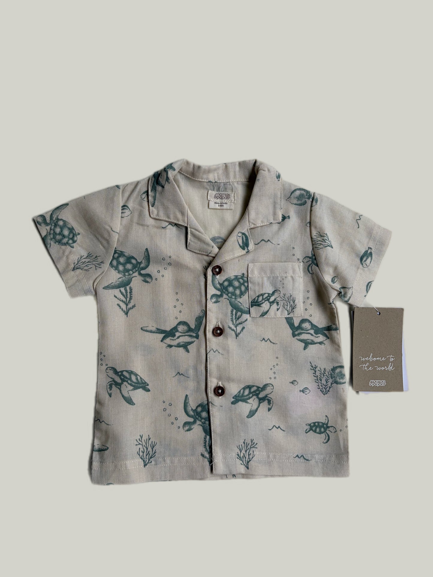 New With Tags Mamas & Papas Linen Summer Set