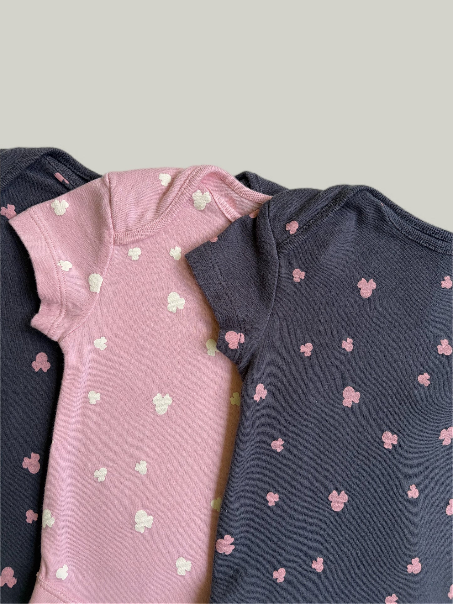 Like New Primark Cares Cotton Bodysuits 3 Pack