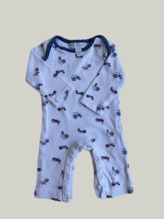 Like New Little white Company Footless Onesie