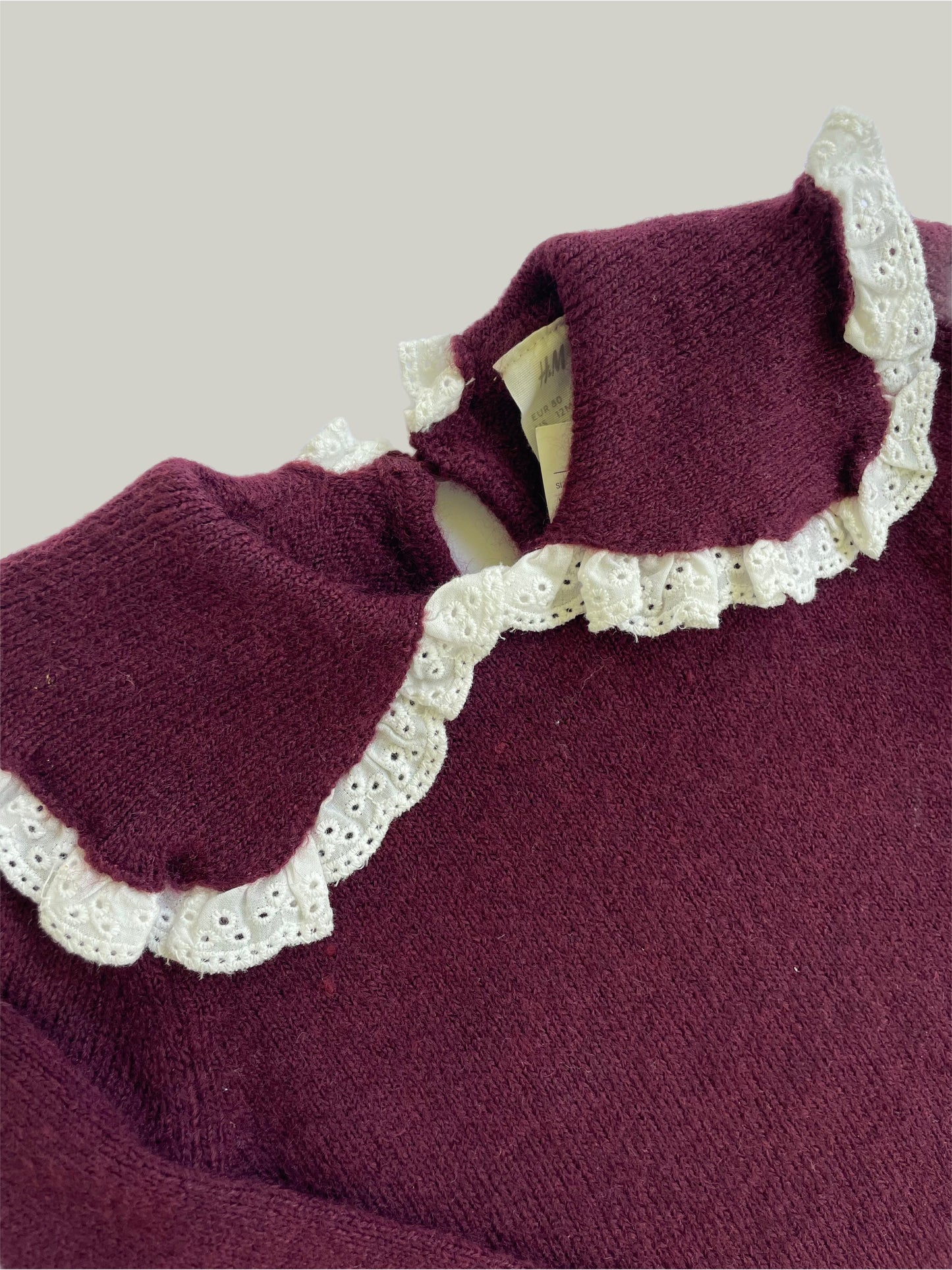 Brand New H&M Baby Girl Long Sleeve Sweeater