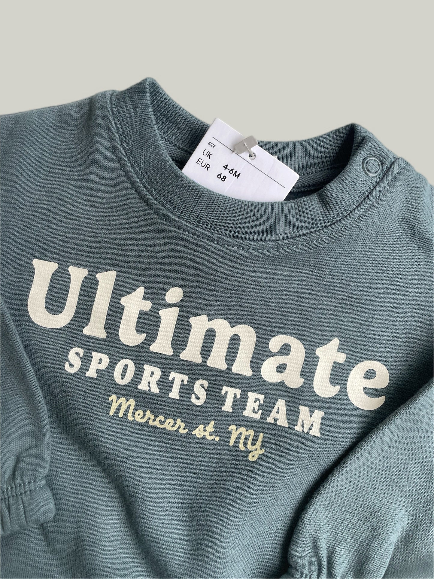 Brand New H&M Green Sweater 4 to 6 Months
