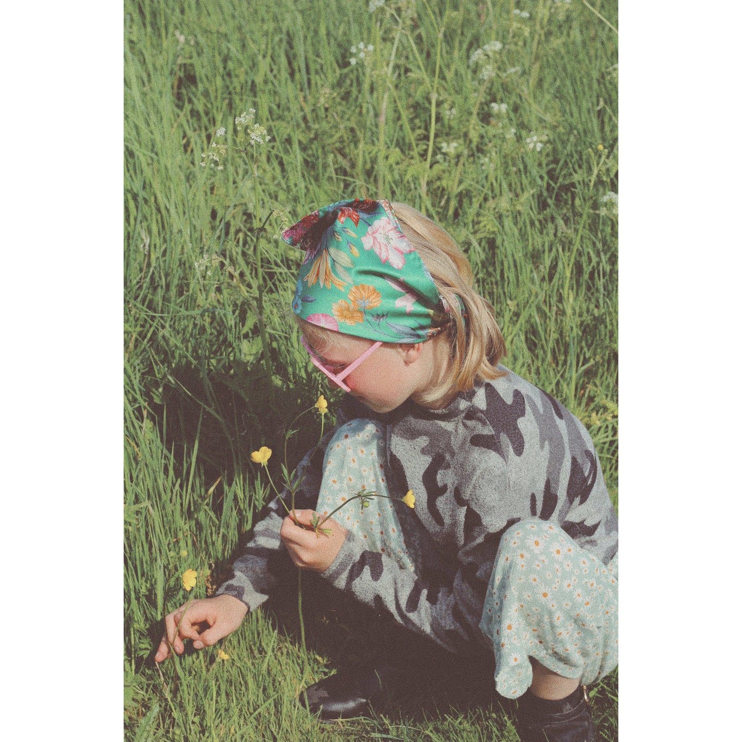 Kids Luxury Silk Headscarf 'Pippa' made in Kenya