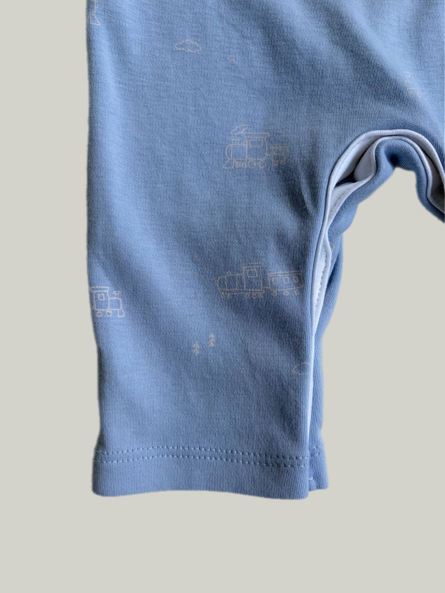 Like New Organic Cotton Little White Company London Sleepsuit
