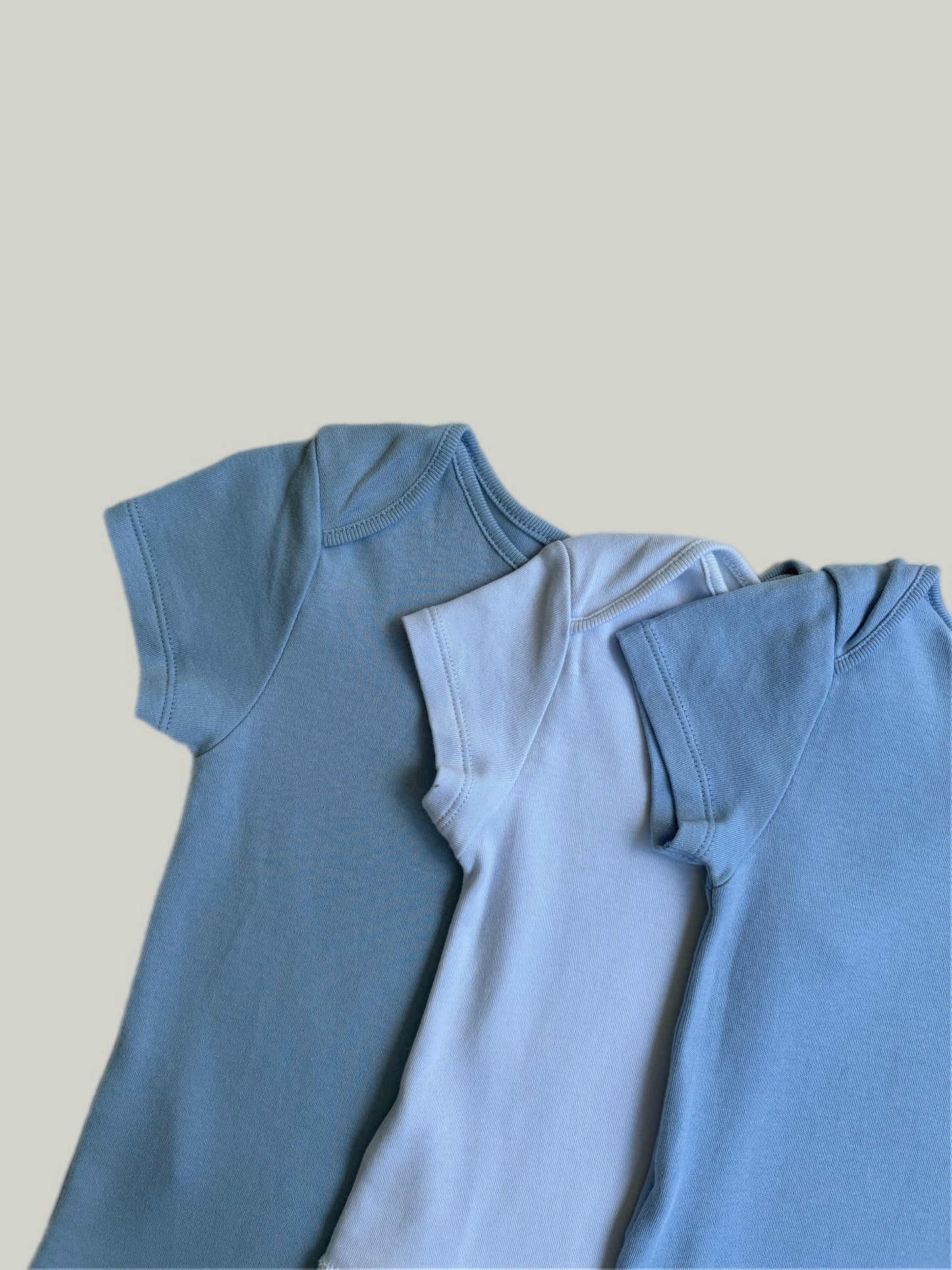 Like New Primark Cares Cotton Bodysuits 3 Pack