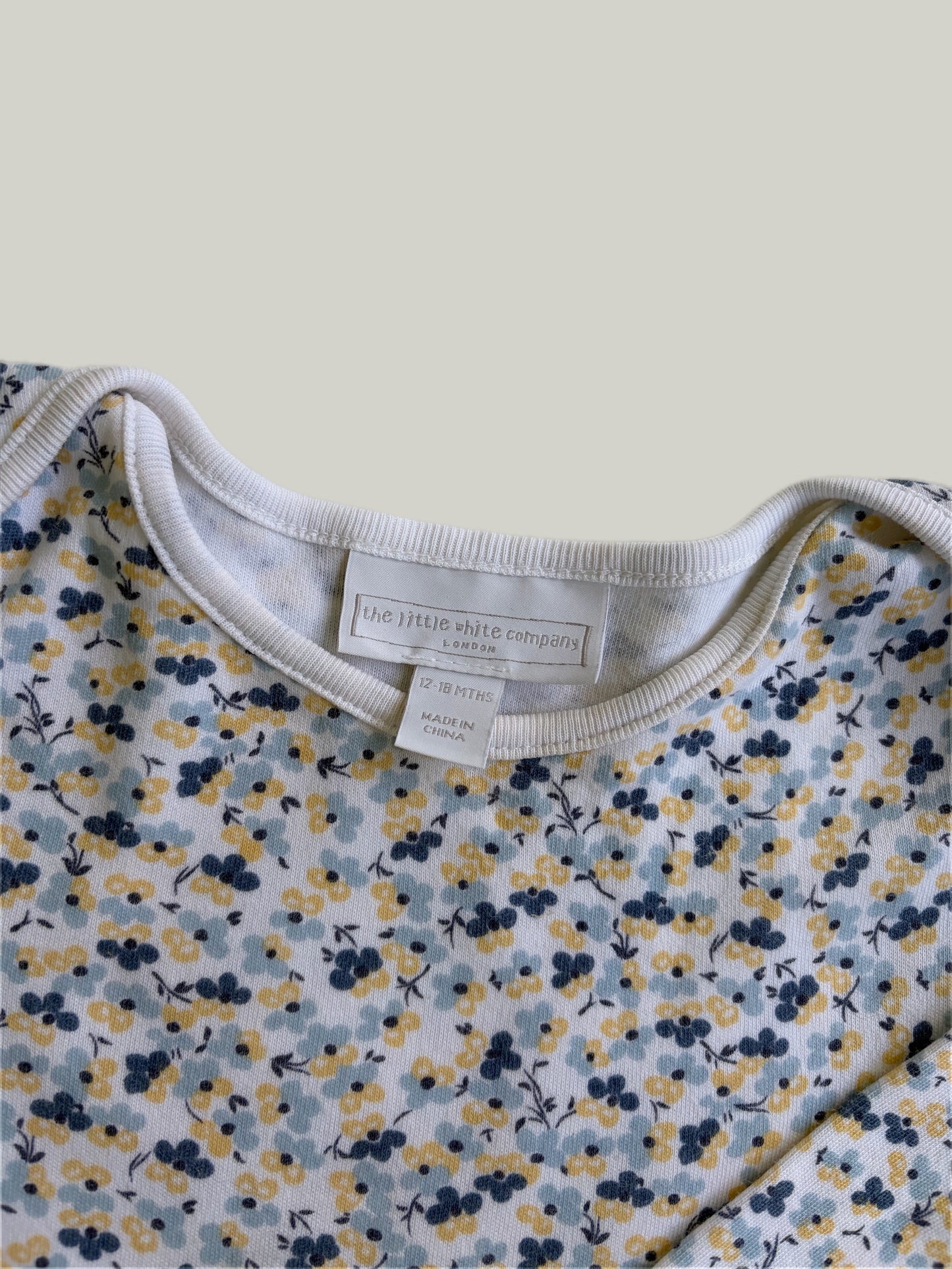 Good Condition Little White Company London Onesie