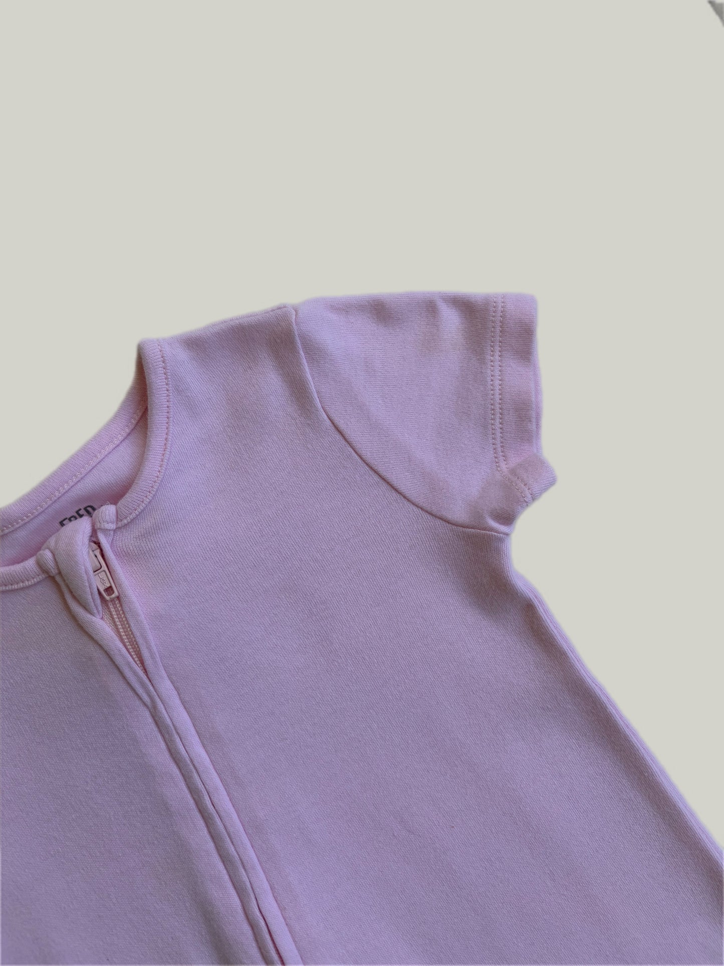 Good Condition Fred & Flo Pink Romper