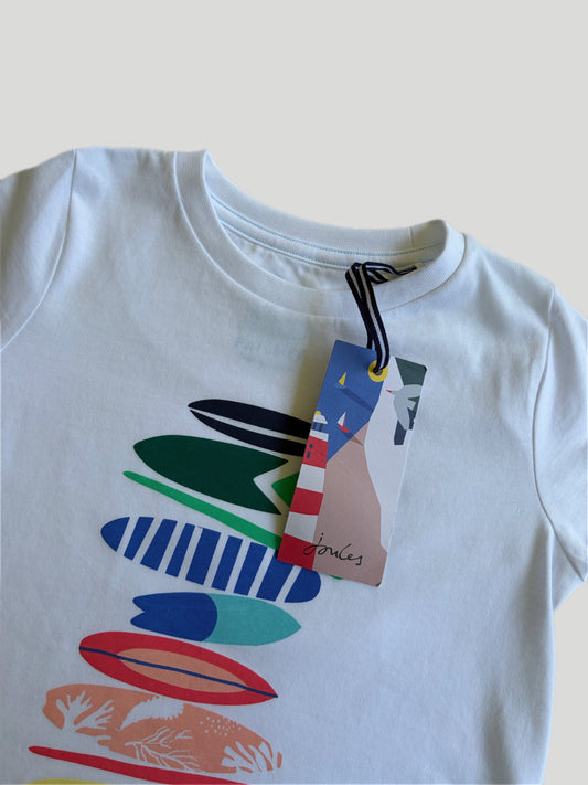 Brand New Joules Cotton Suf Club T-Shirt