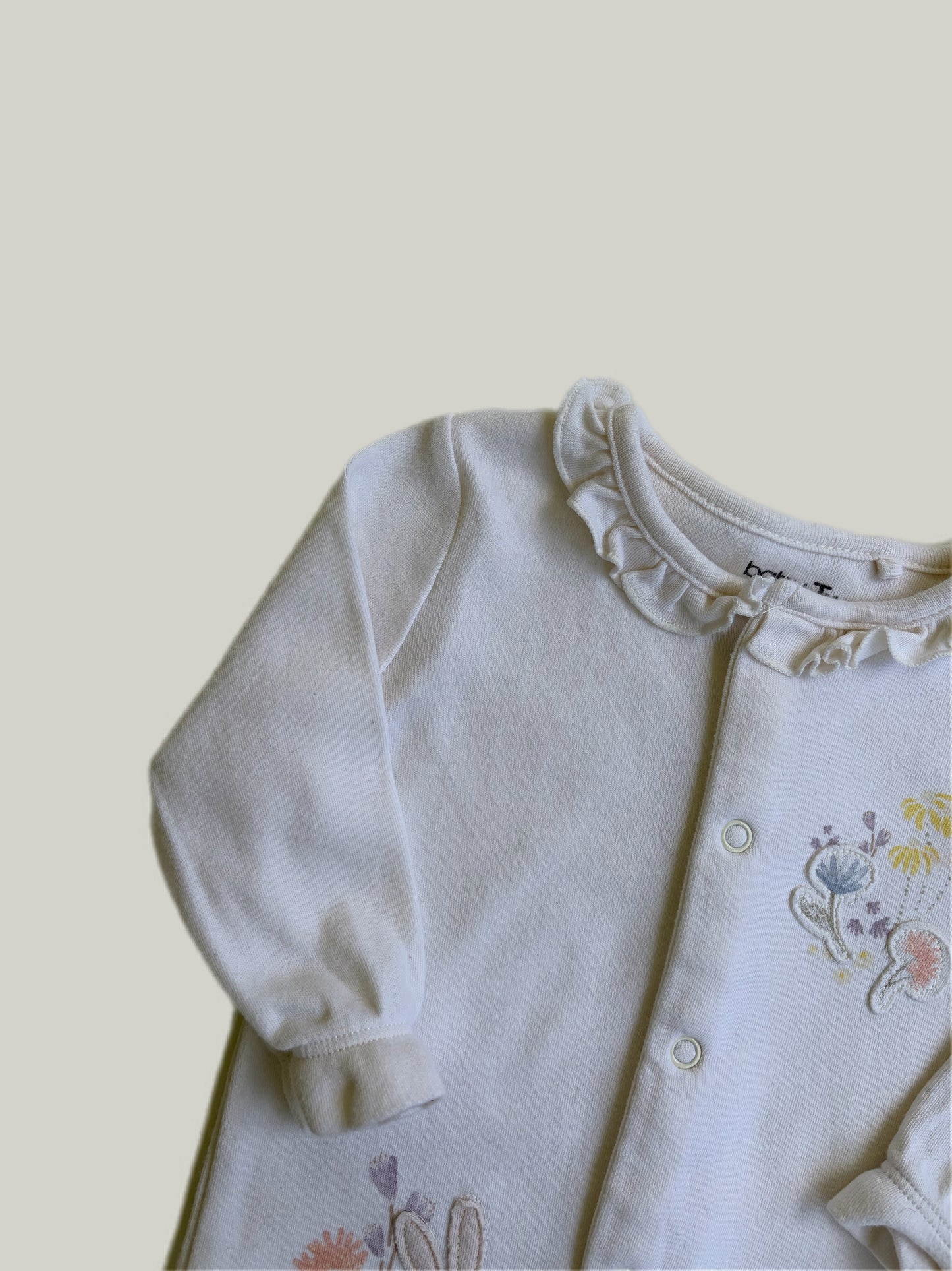 Excellent Condition Baby TU Organic Cotton Sleepsuit