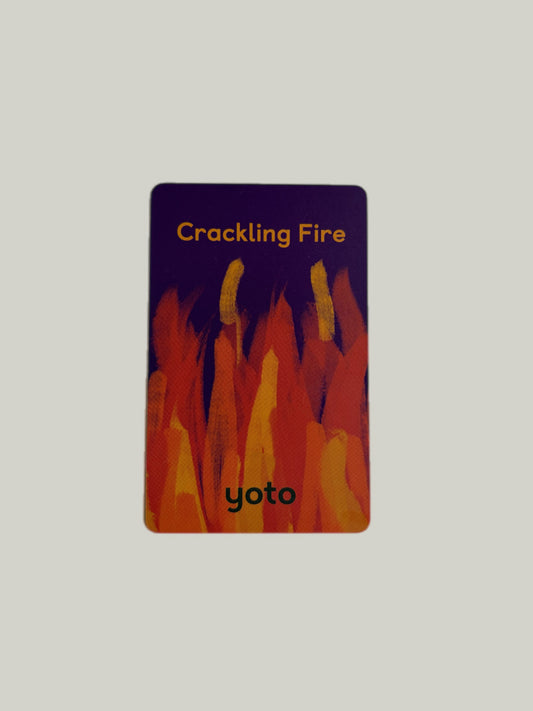 Like New Yoto Card Crackling Fire