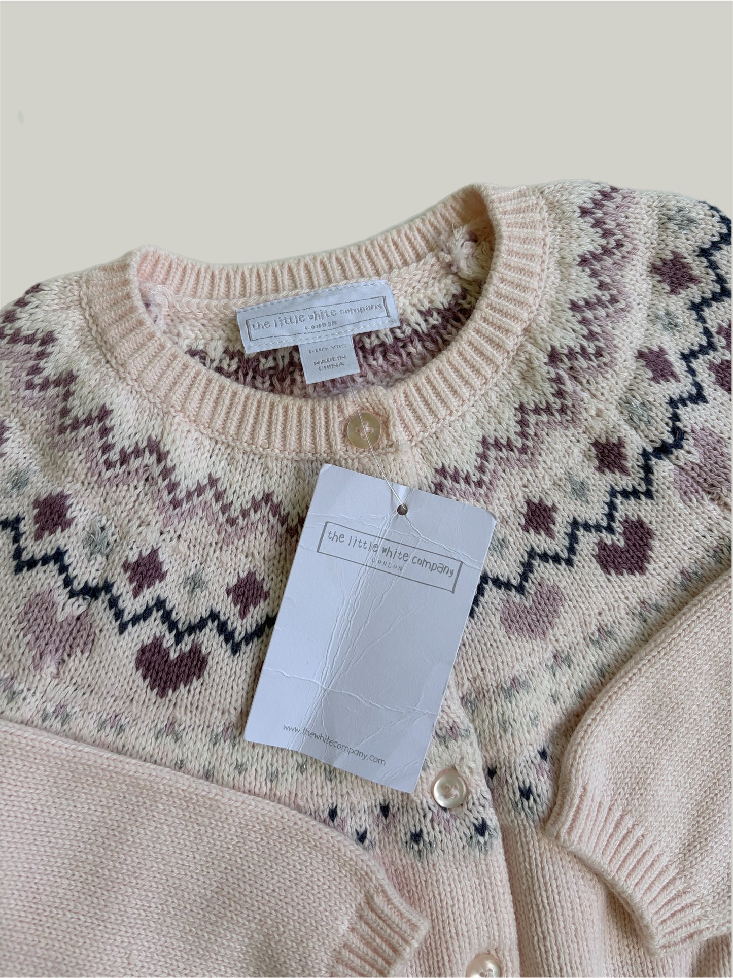 Brand New The Little White Company London Jumper
