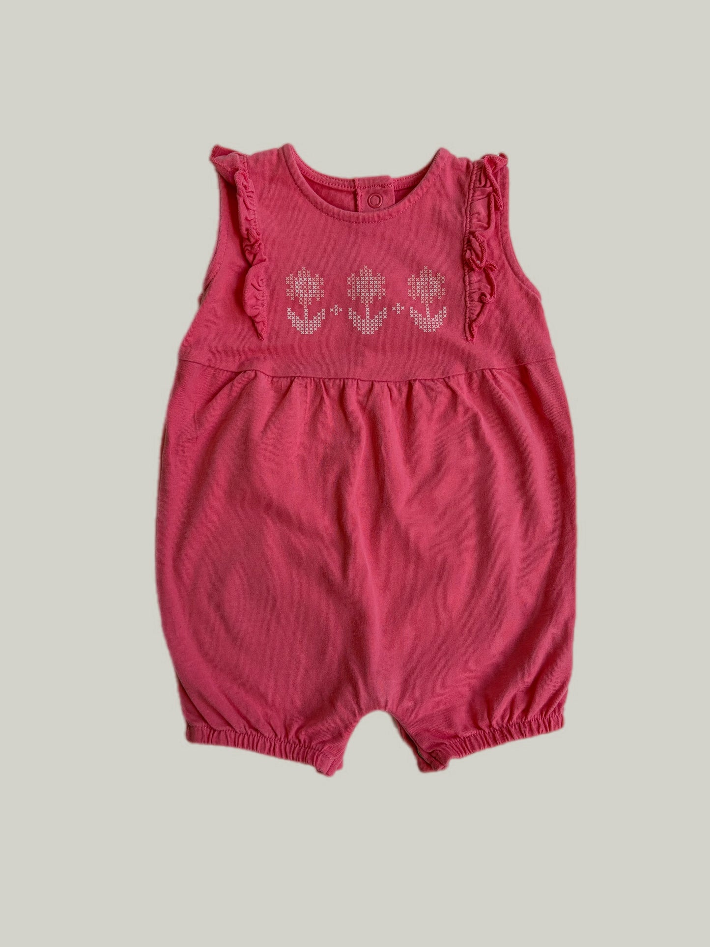 Like New George Cotton Romper