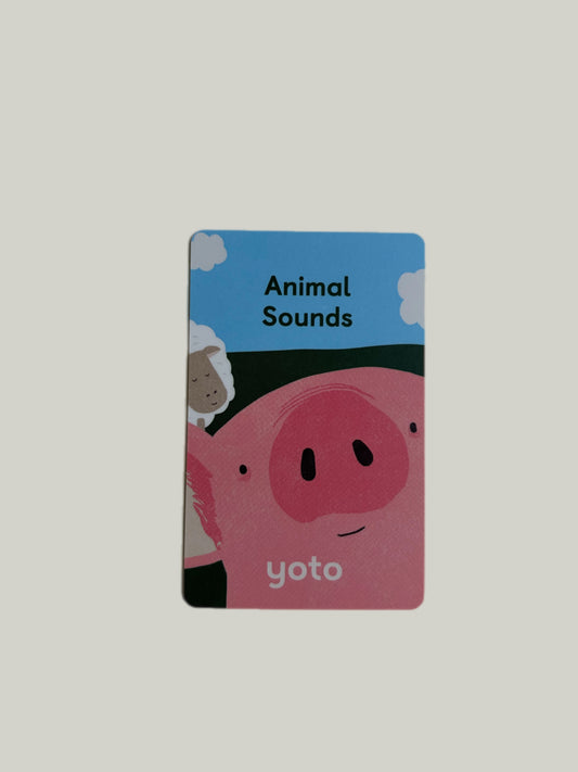 Like New Yoto Cards Animal Sounds