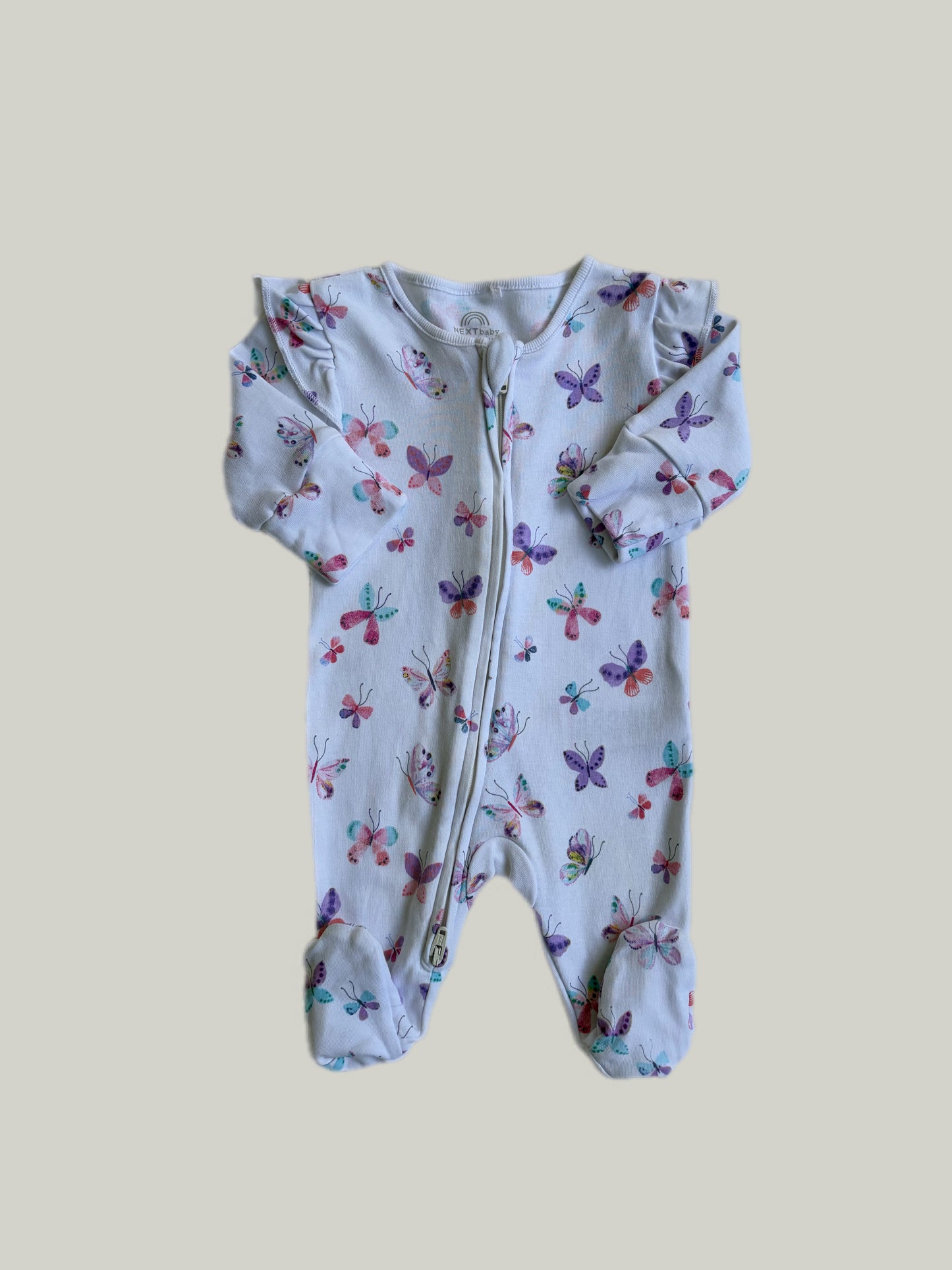 Good Condition Next Baby Cotton Onesie