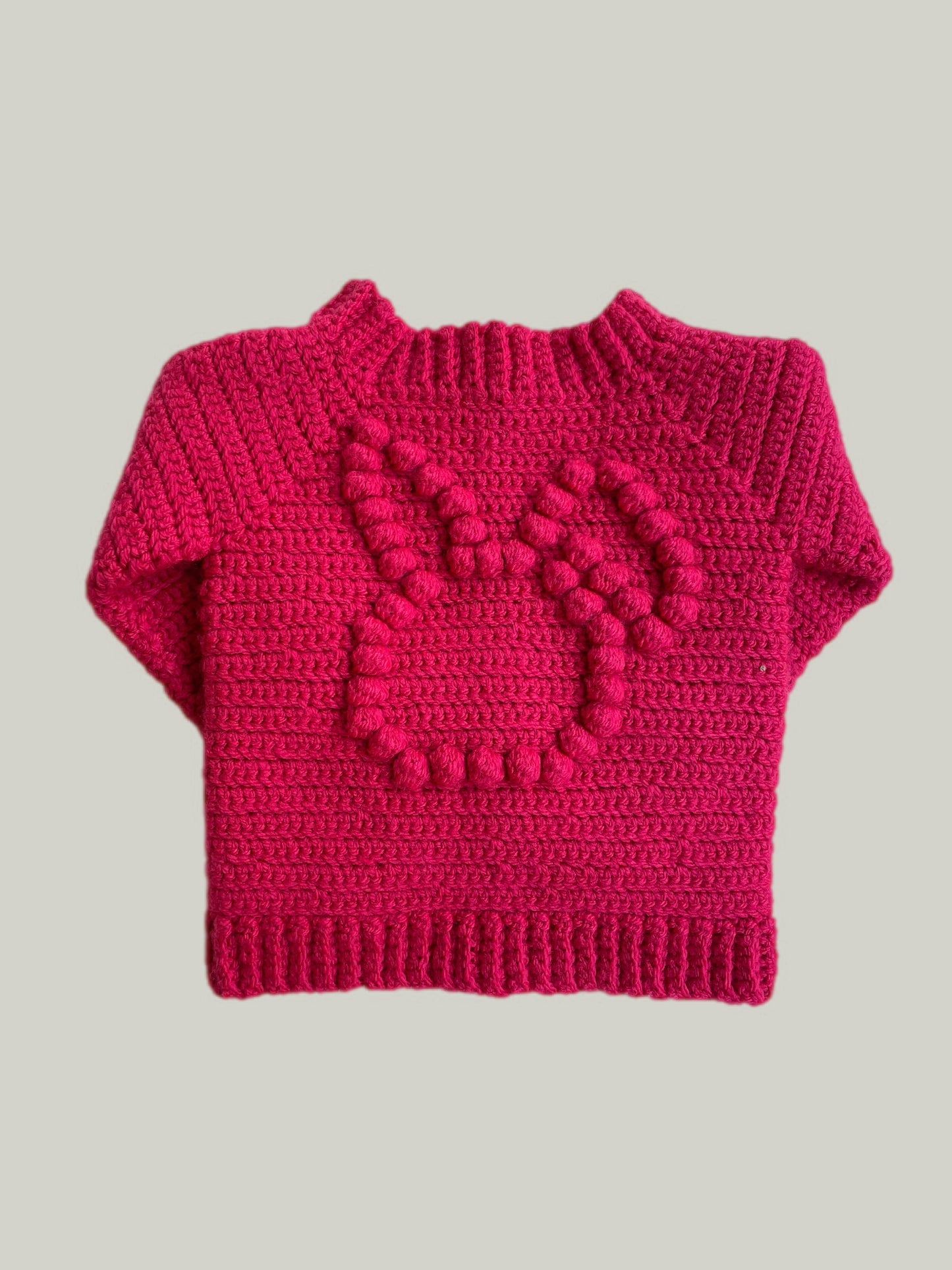 Brand New Handmade Baby Girl Sweater