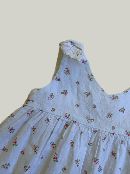 Good Condition The Little White Company London Cotton Dress