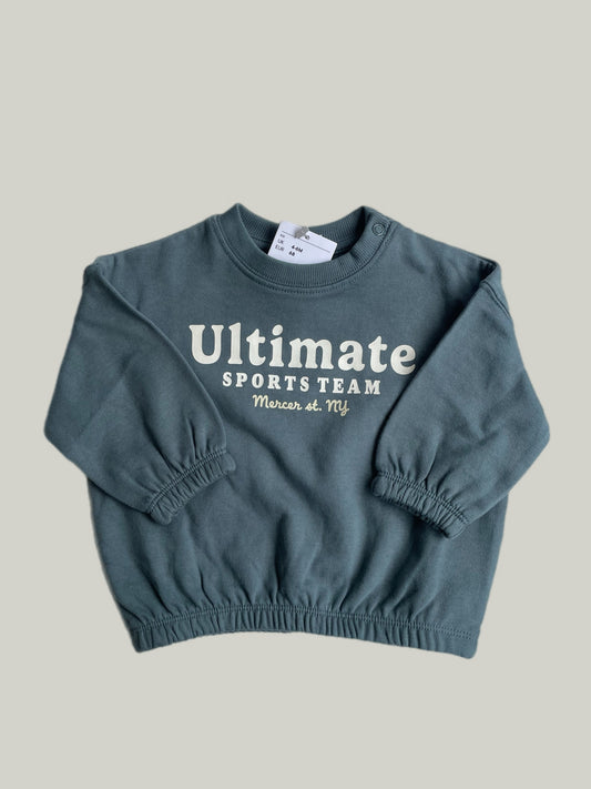Brand New H&M Green Sweater 4 to 6 Months
