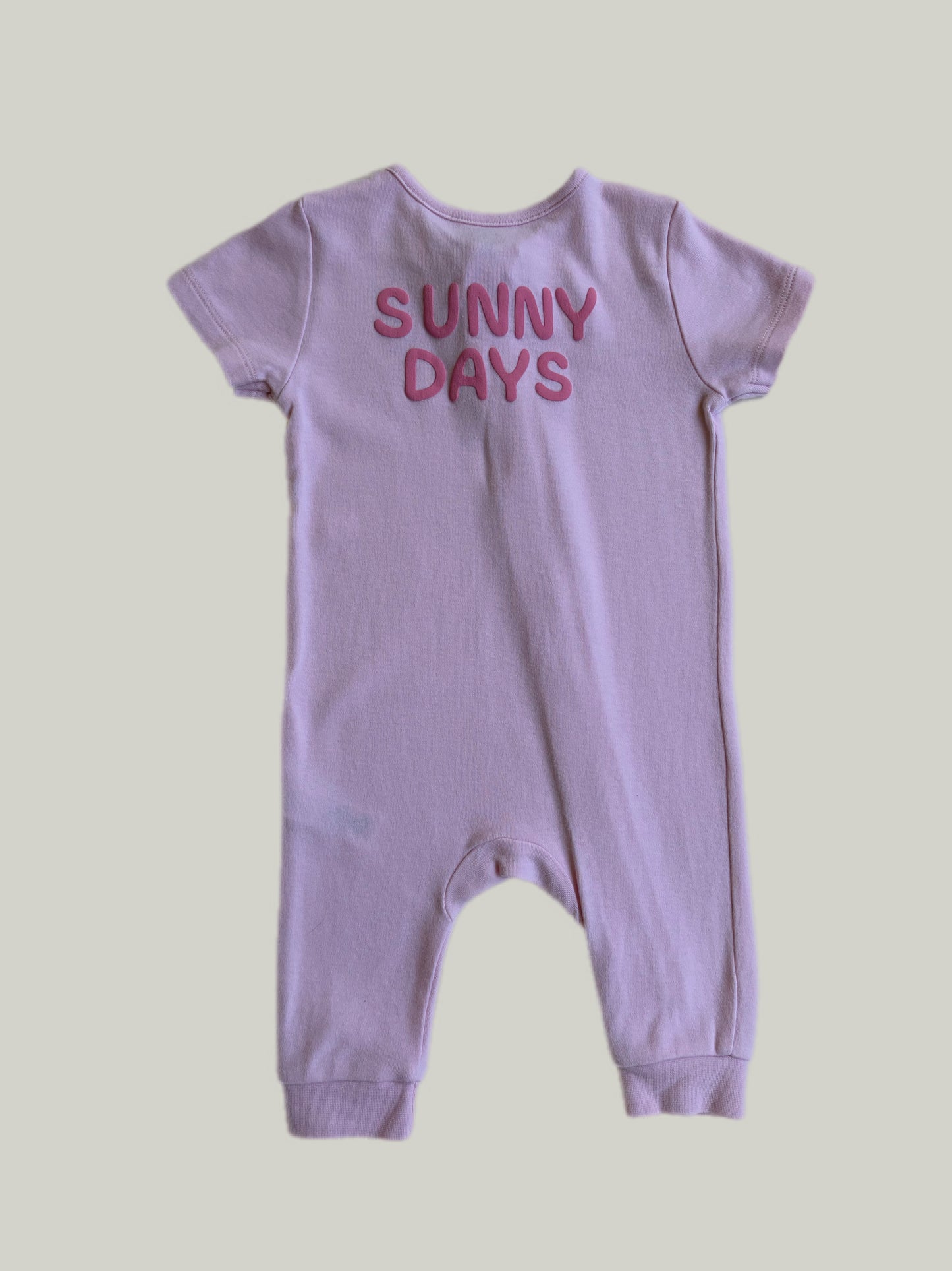 Good Condition Fred & Flo Pink Romper